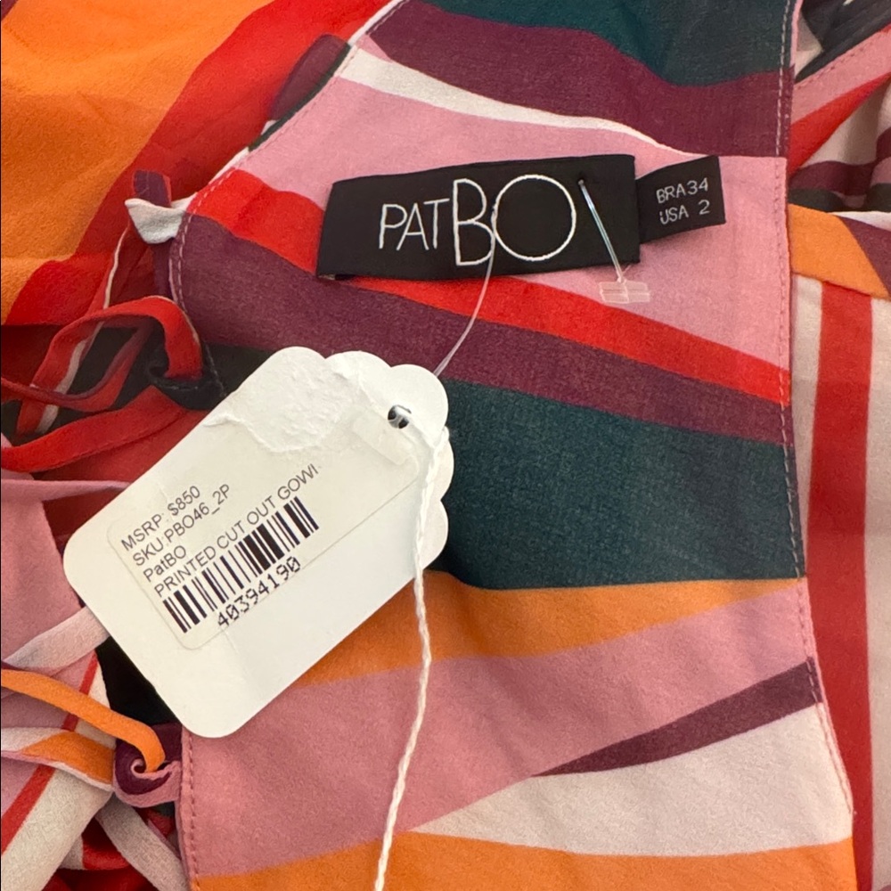 PatBo Delos Plunge Maxi Dress ✨NWT - Picture 6 of 11